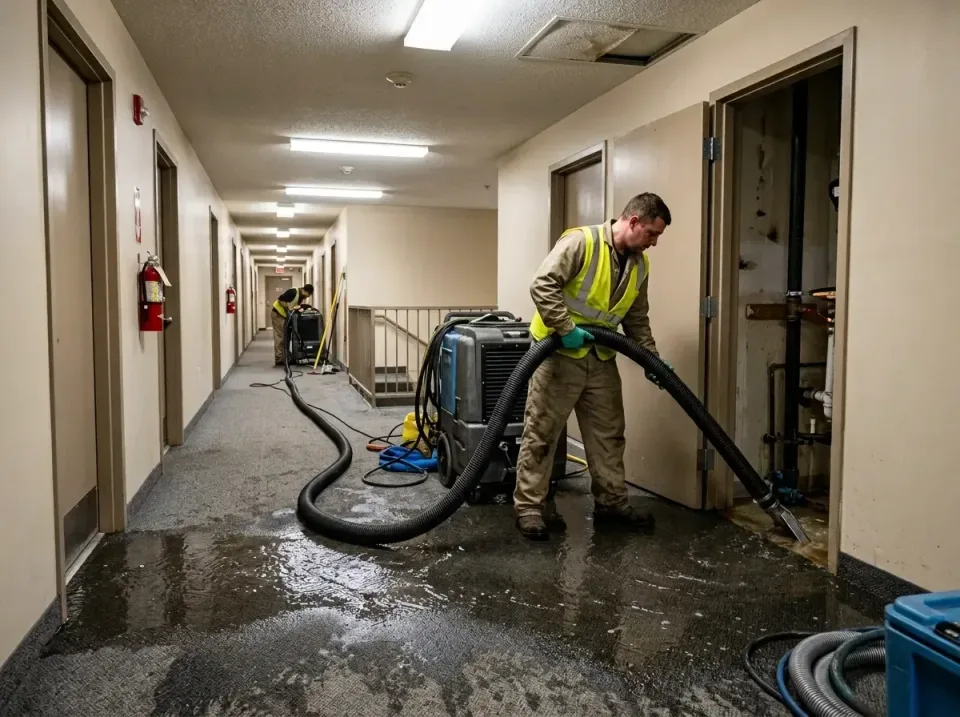 multi-unit-apartment-hallway-f-005 — frequently asked questions, Emergency Burst Pipe Water Extraction & Removal in Floris,…